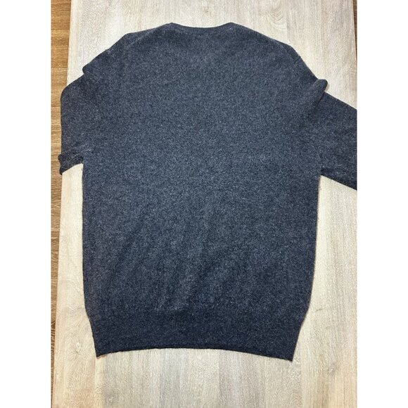 Naadam The Original Cashmere Crewneck Sweater Gray Men's Large - Picture 7 of 7